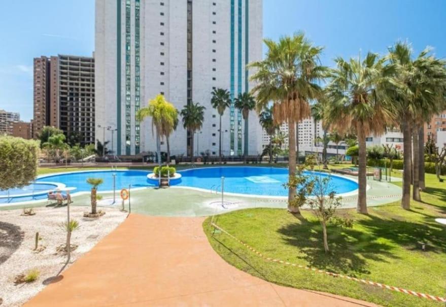 הוילה קאלה דה פינסטראט Benidorm Apartamento Segunda Linea Playa מראה חיצוני תמונה