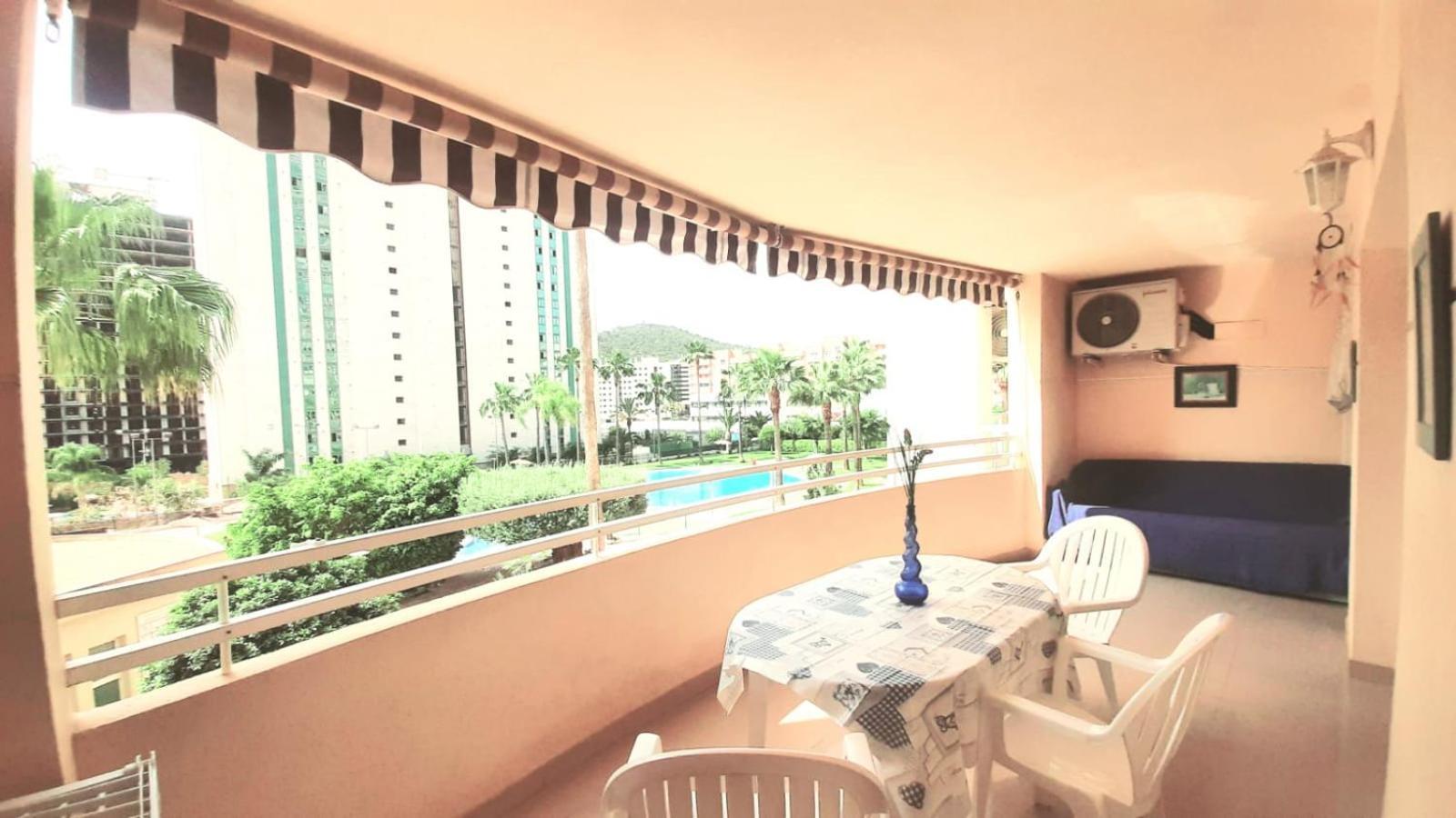 הוילה קאלה דה פינסטראט Benidorm Apartamento Segunda Linea Playa מראה חיצוני תמונה